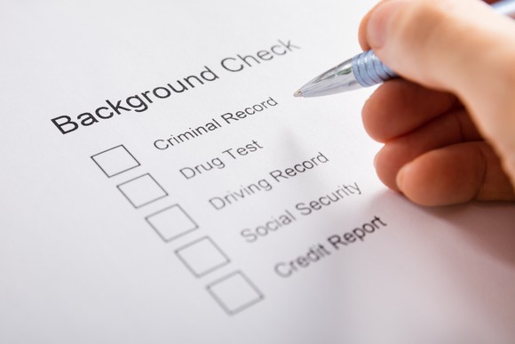 Background check form
