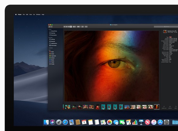 Dark Mode on MacOS Mojave