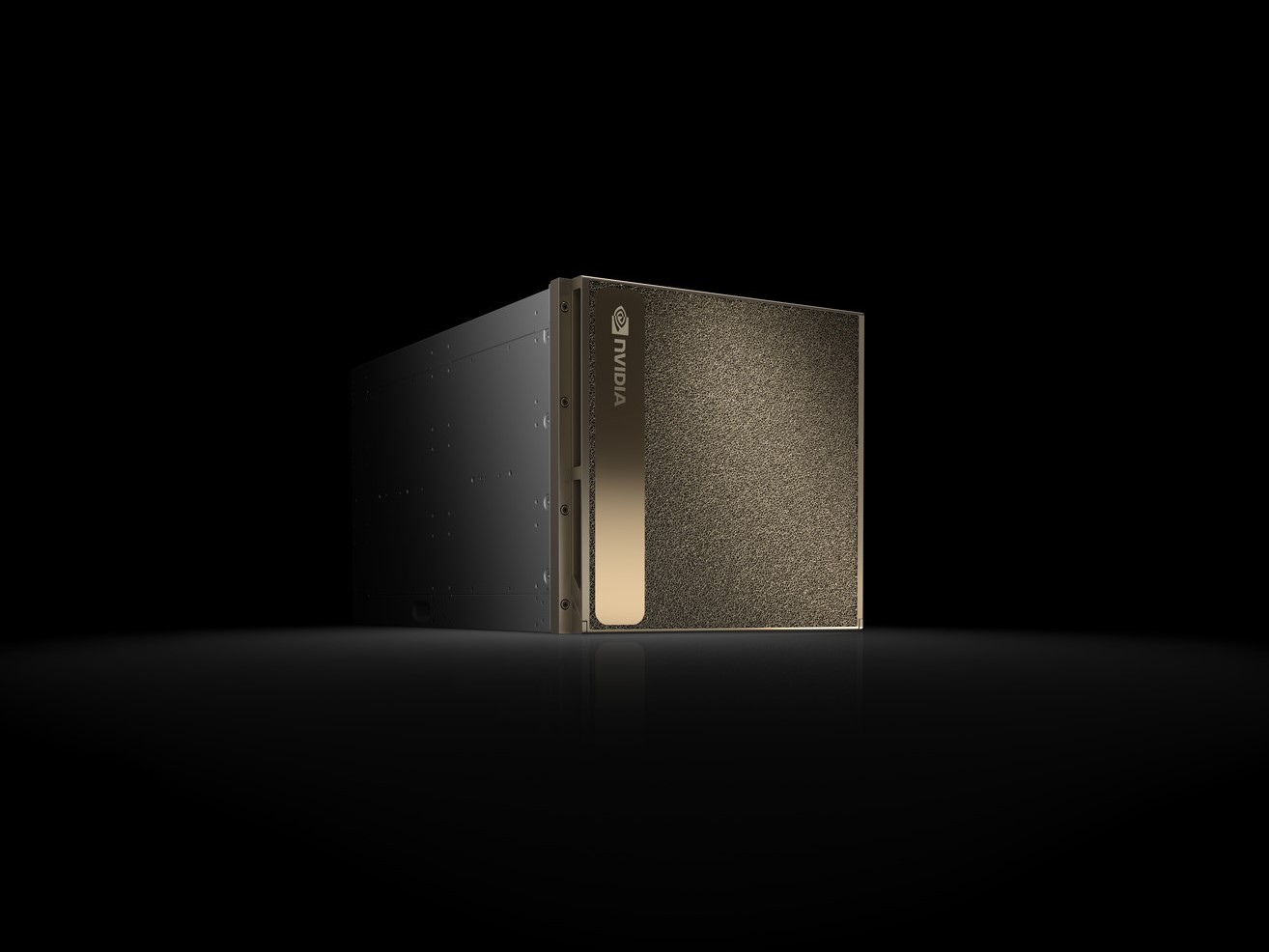 NVIDIA DGX-2 AI supercomputer in a box.