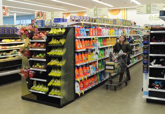 The inside of a Walgreen store