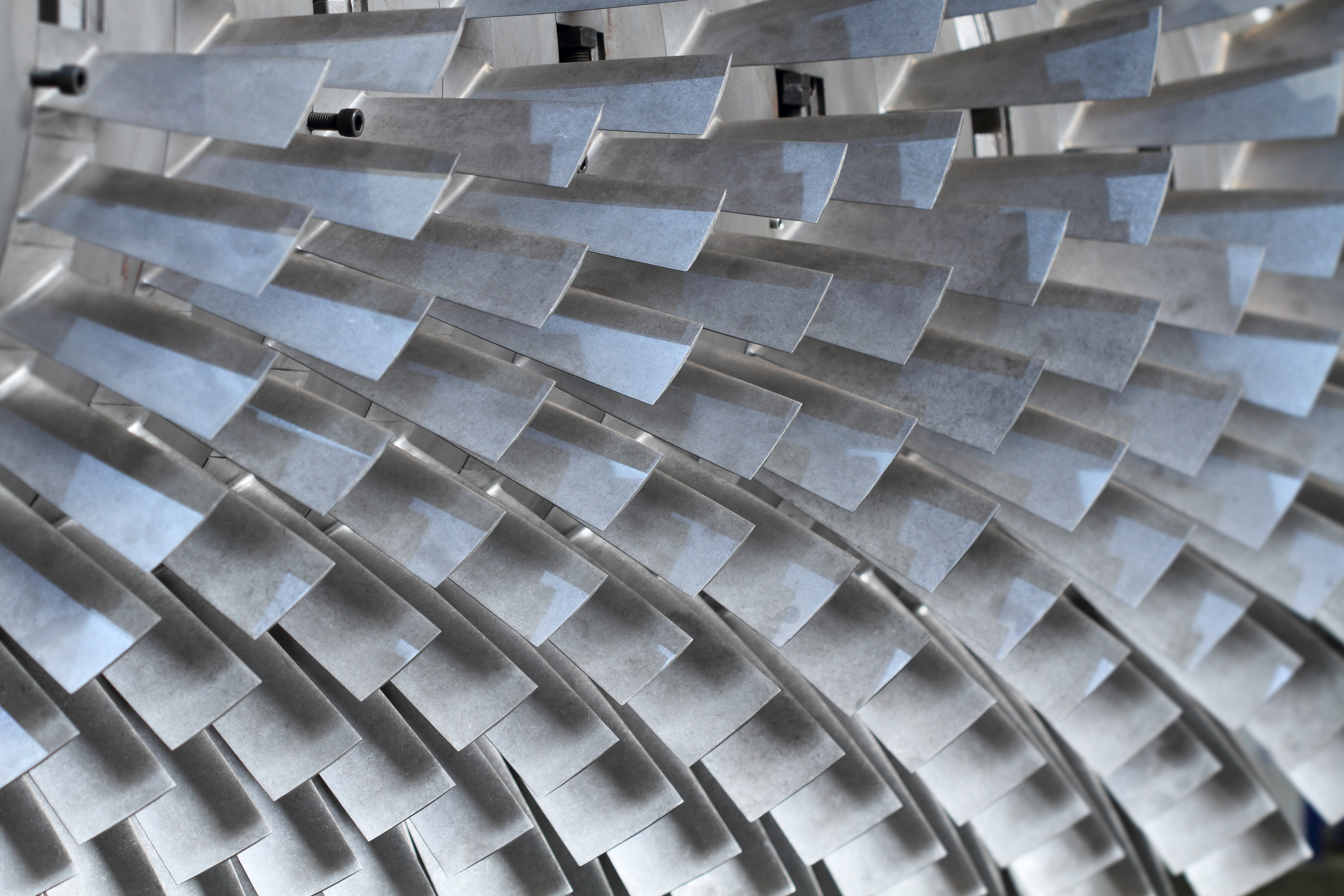 A gas turbine.