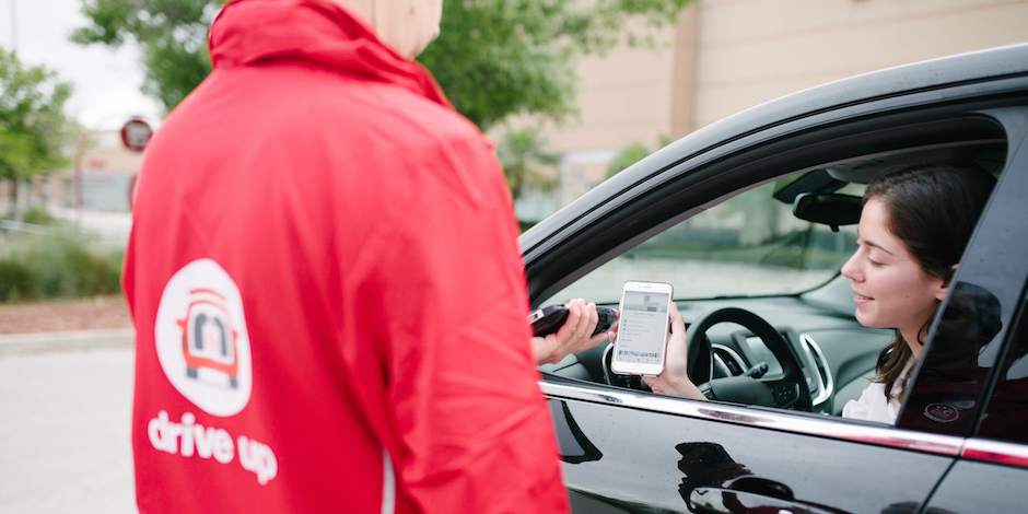 Target's drive-up service