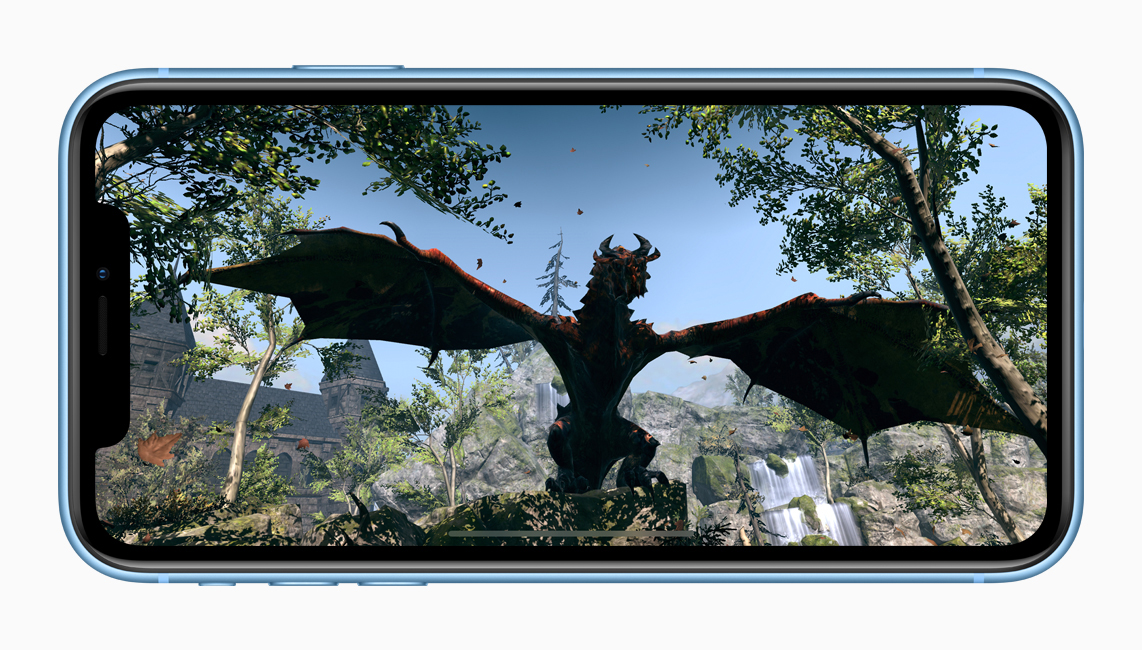 iPhone XR display