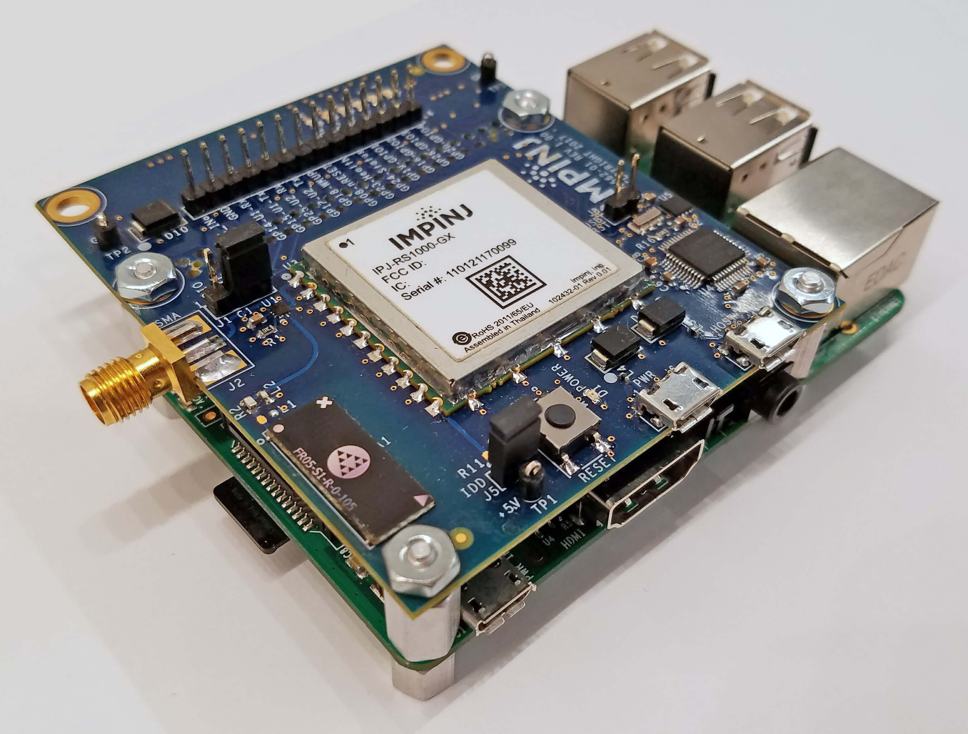 An Impinj development kit.