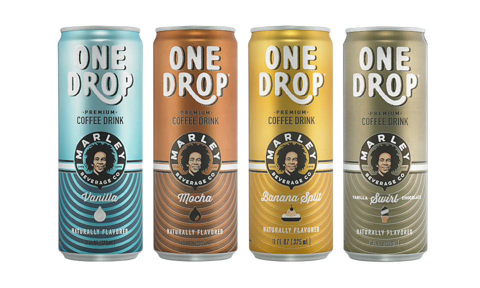 New Age Beverages' One Drop line of coffee drinks.