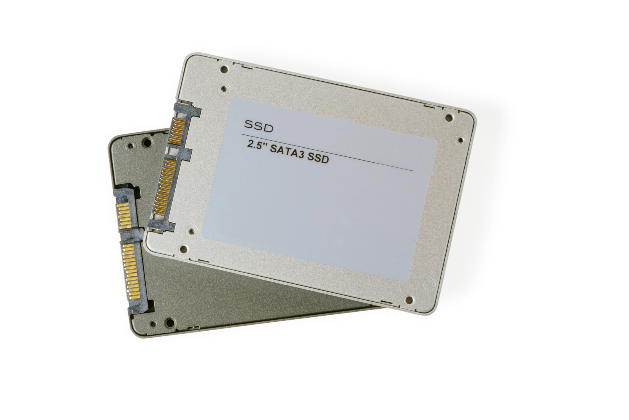 Two SSDs.