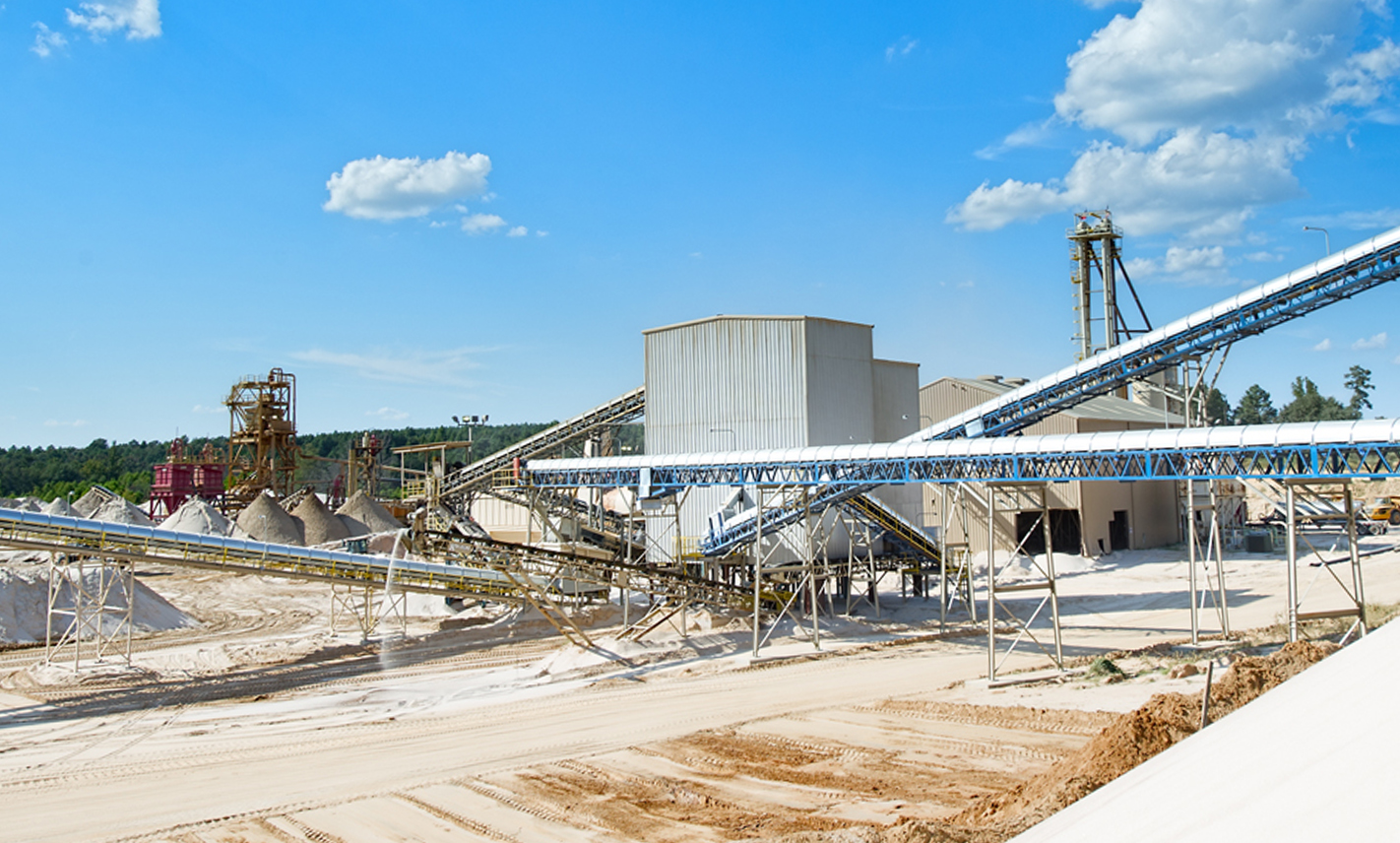 U.S. Silica's Tyler, Texas, facility.