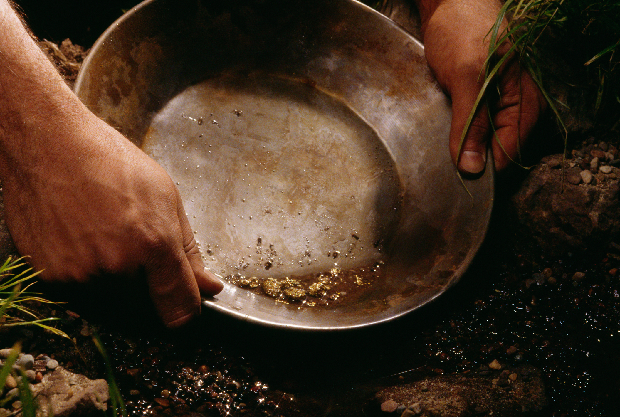 Sifting gold