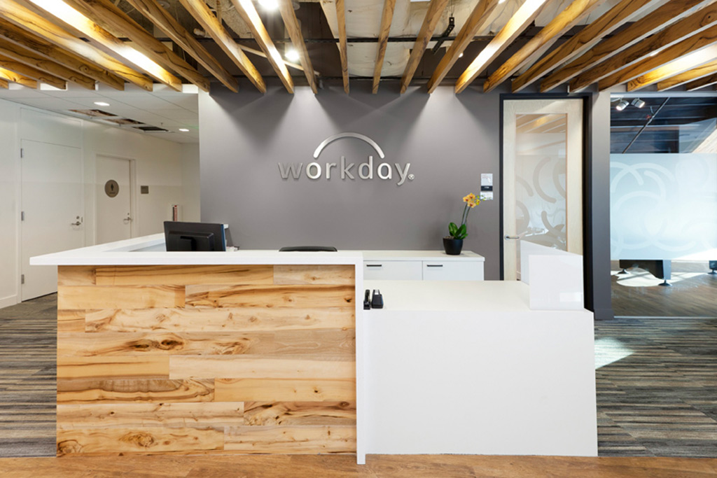 Workday San Francisco office lobby