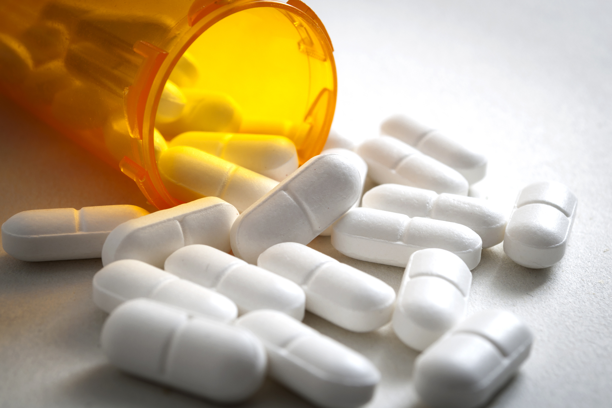 A bottle of pills