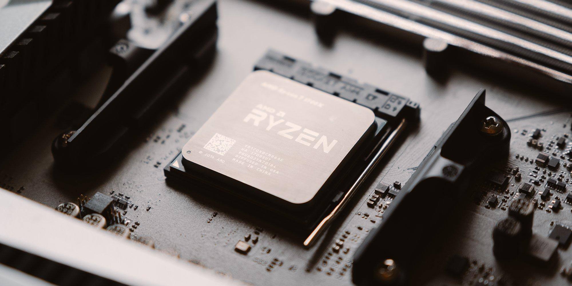 AMD Ryzen chip.