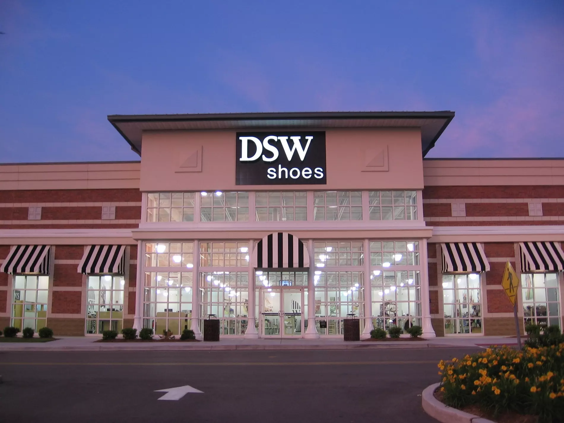 A DSW store.