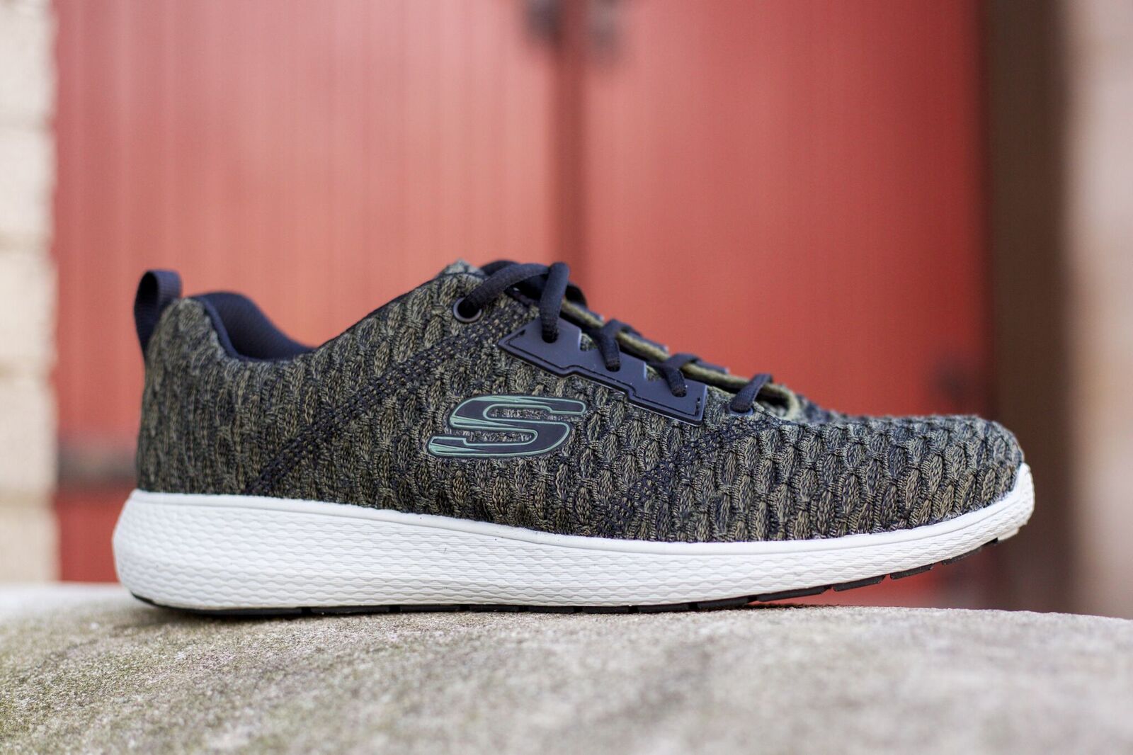 A Skechers shoe.
