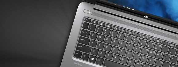 An HP EliteBook.