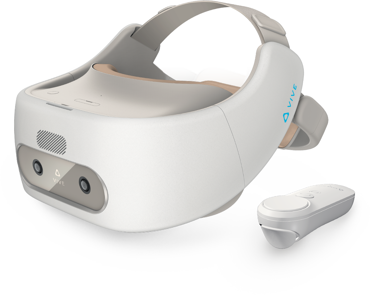 HTC Vive Focus and controller.