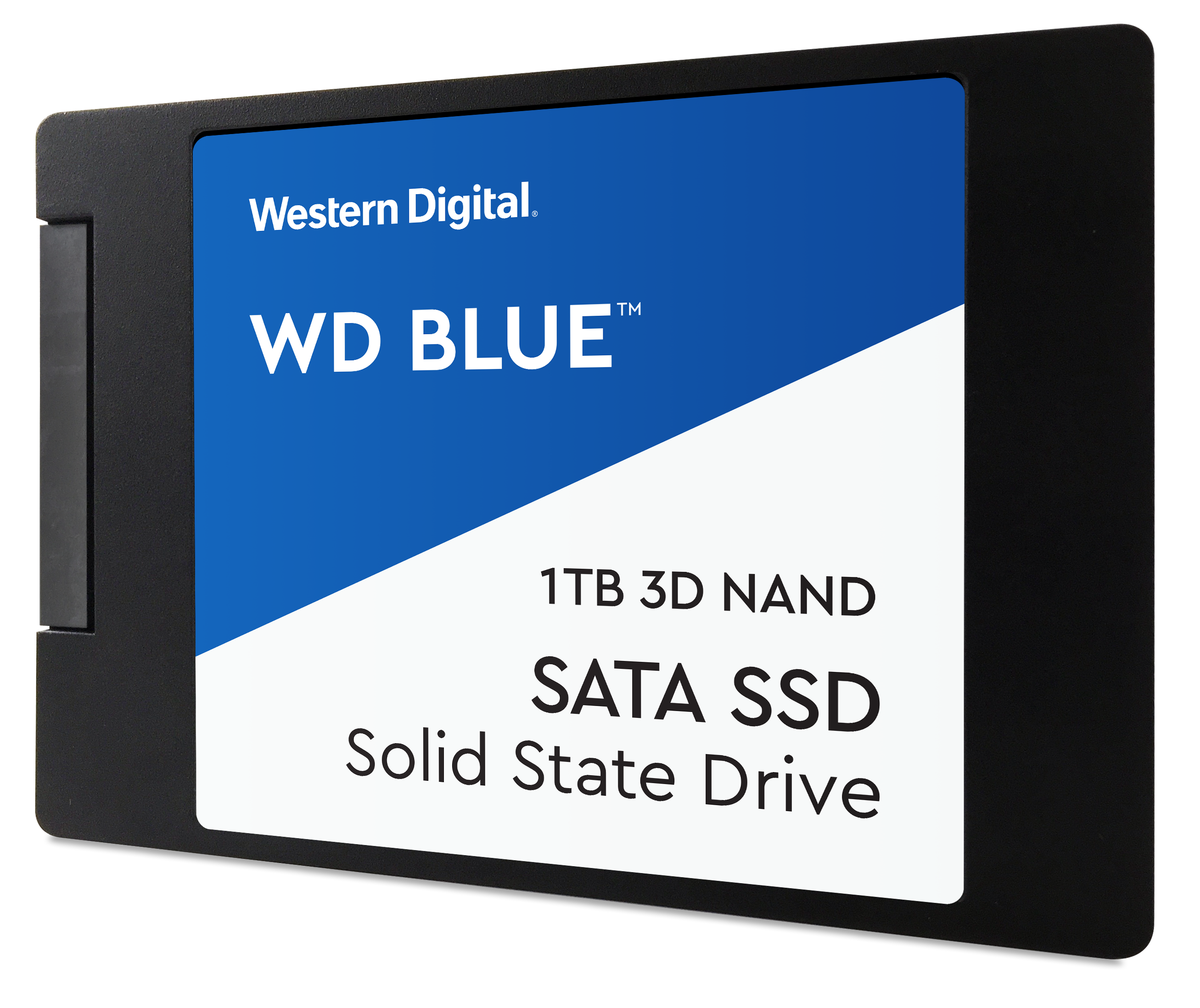 A 1 terabyte Western Digital Blue solid state drive