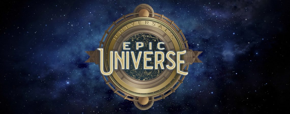 The logo for Universal's Epic Universe