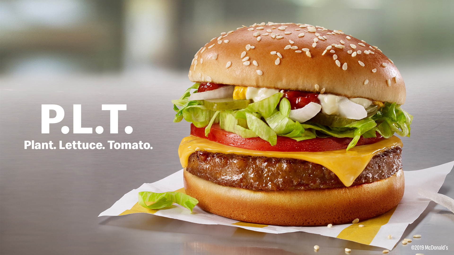 McDonald's P.L.T. sandwich