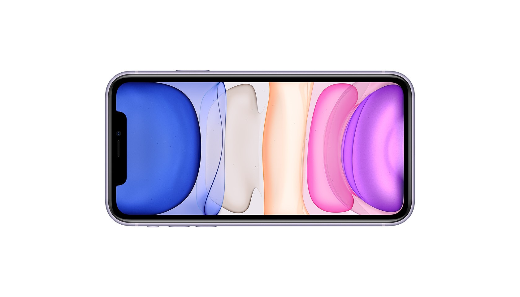 A multicolored iPhone 11