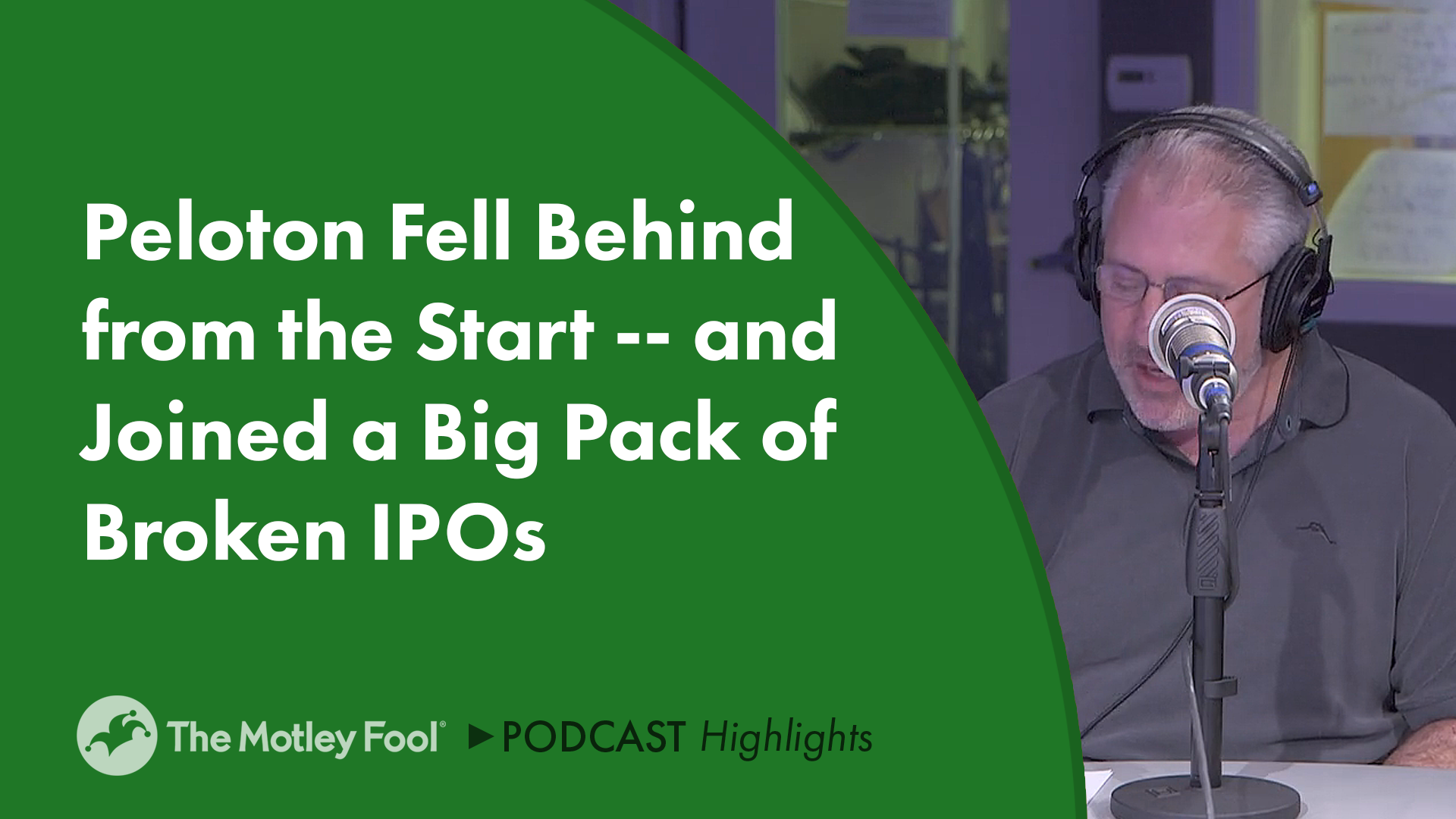 Peloton Fell Behind from the Start and Joined a Big Pack of Broken IPOs The Motley Fool