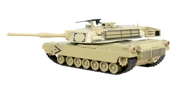 An M1 Abrams tank.