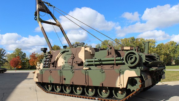 The new M88A3 recovery vehicle.