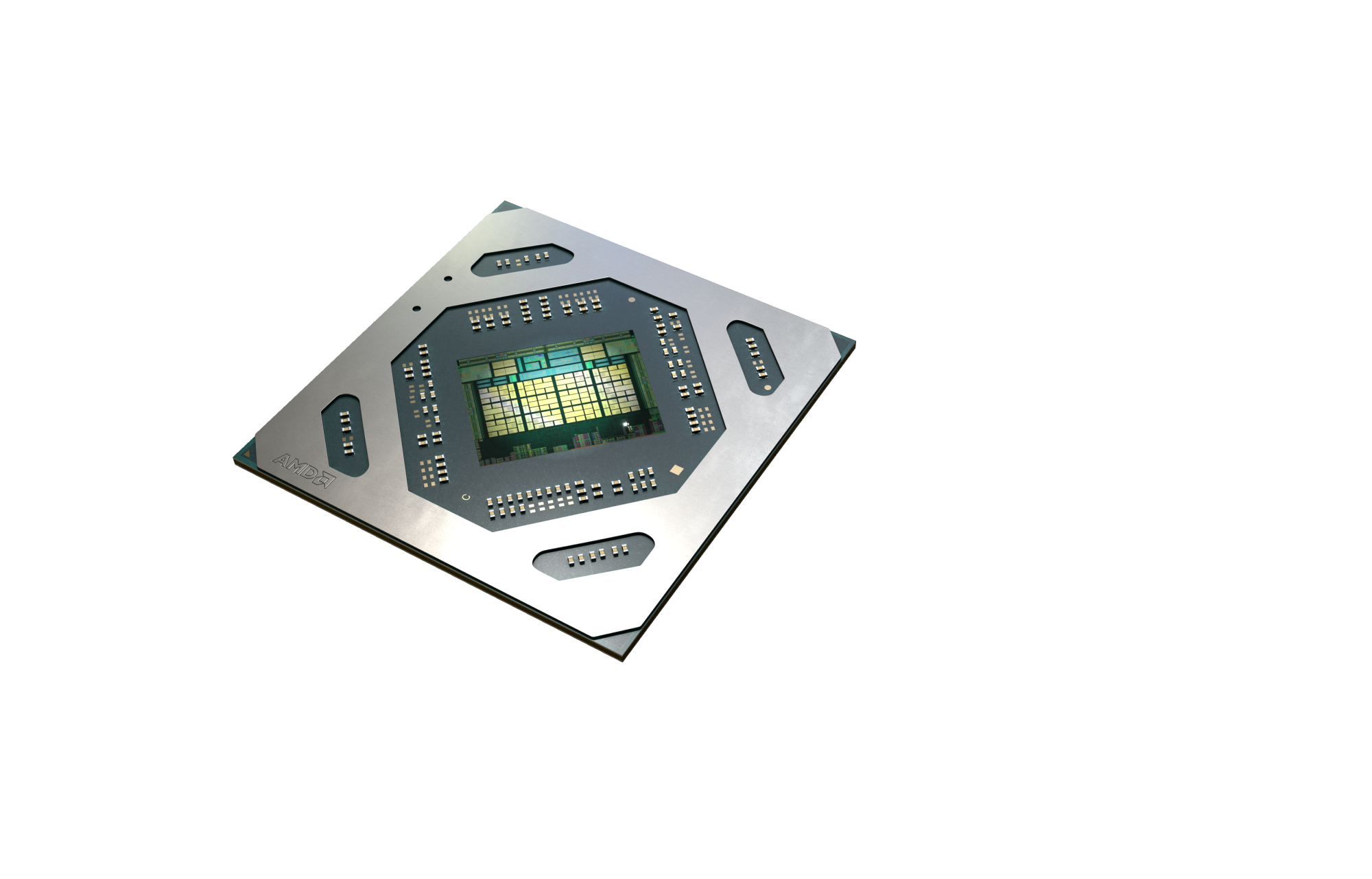 The RX 5500 graphics chip.