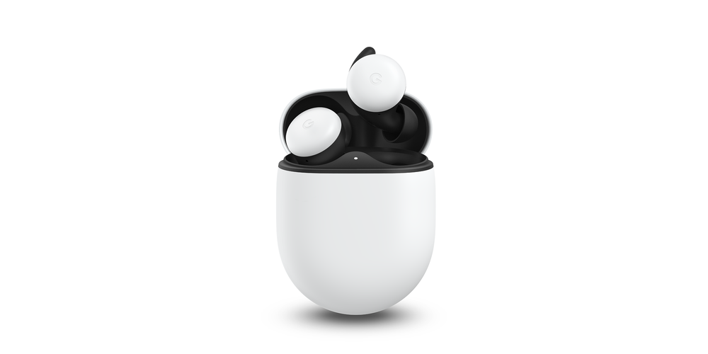 Pixel Buds 2 and charging case