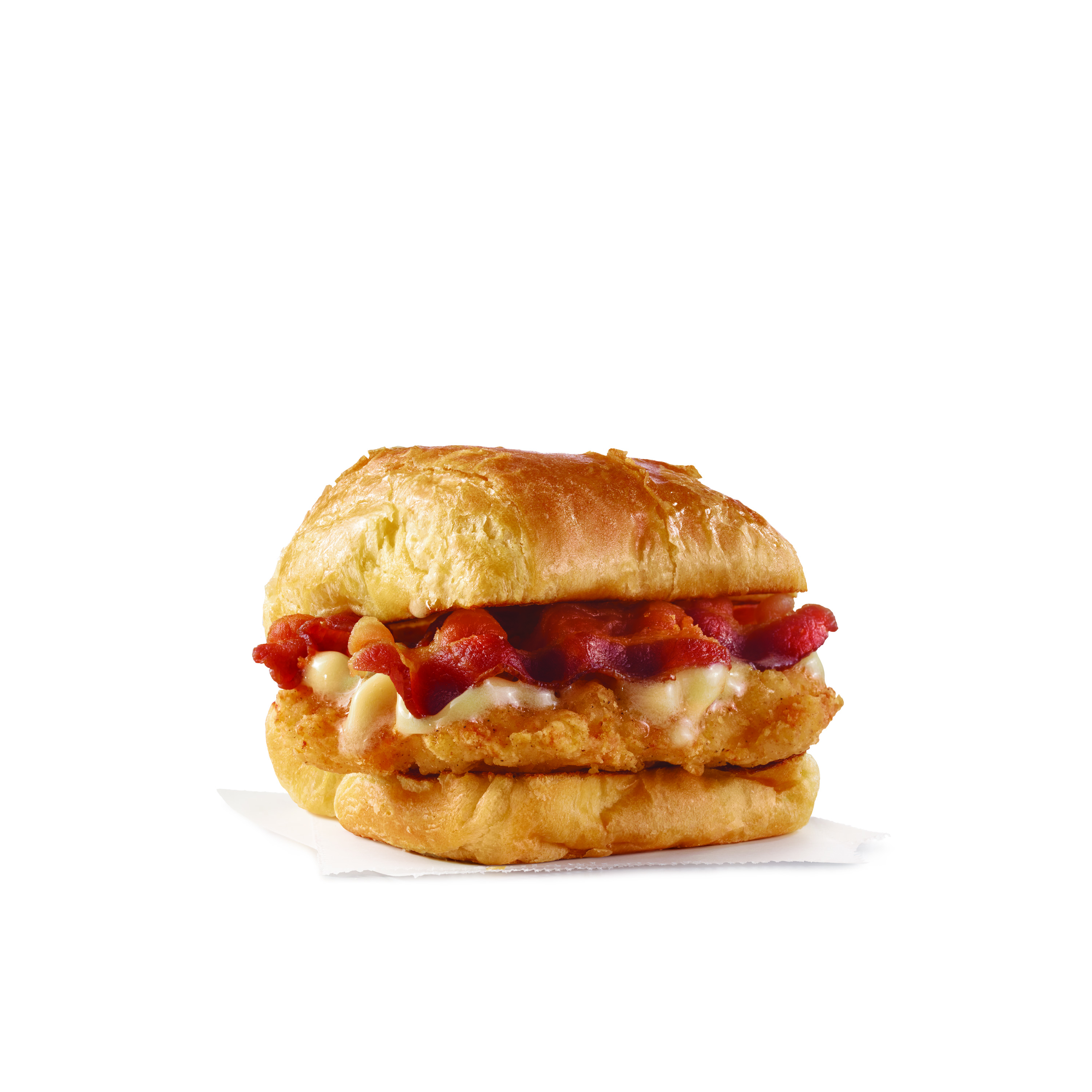 Wendy's Maple Bacon Chicken Croissant.