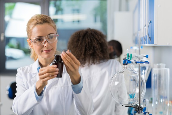 Scientists in a lab