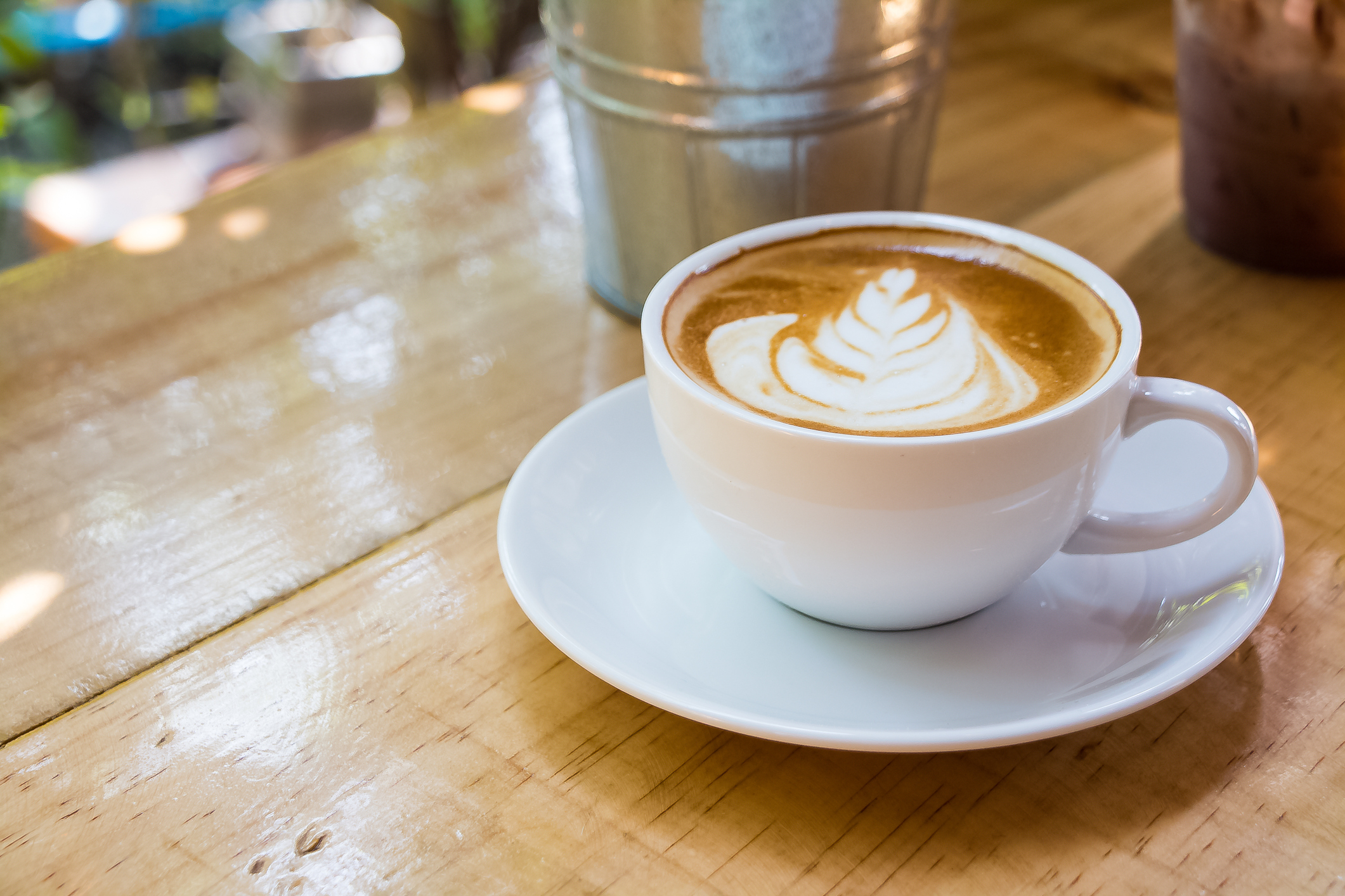 Fancy cup of coffee 