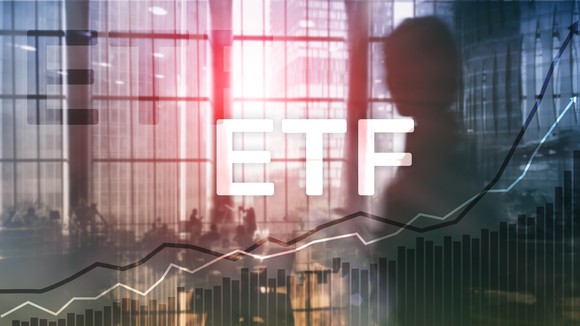 ETF trend line going up.
