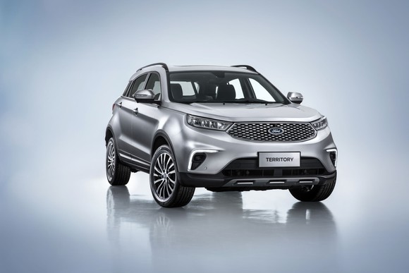 An affordable Ford SUV designed for the Chinese market.