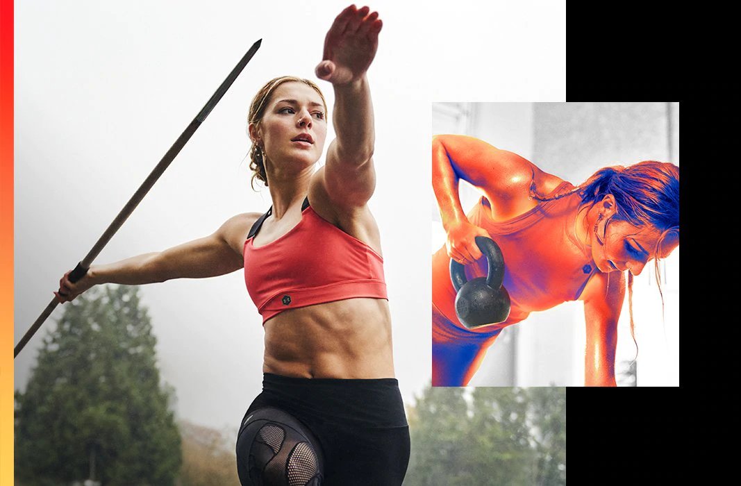 An Under Armour ad campaign.