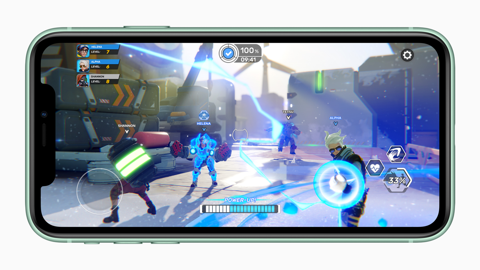Apple Arcade on an iPhone 11.