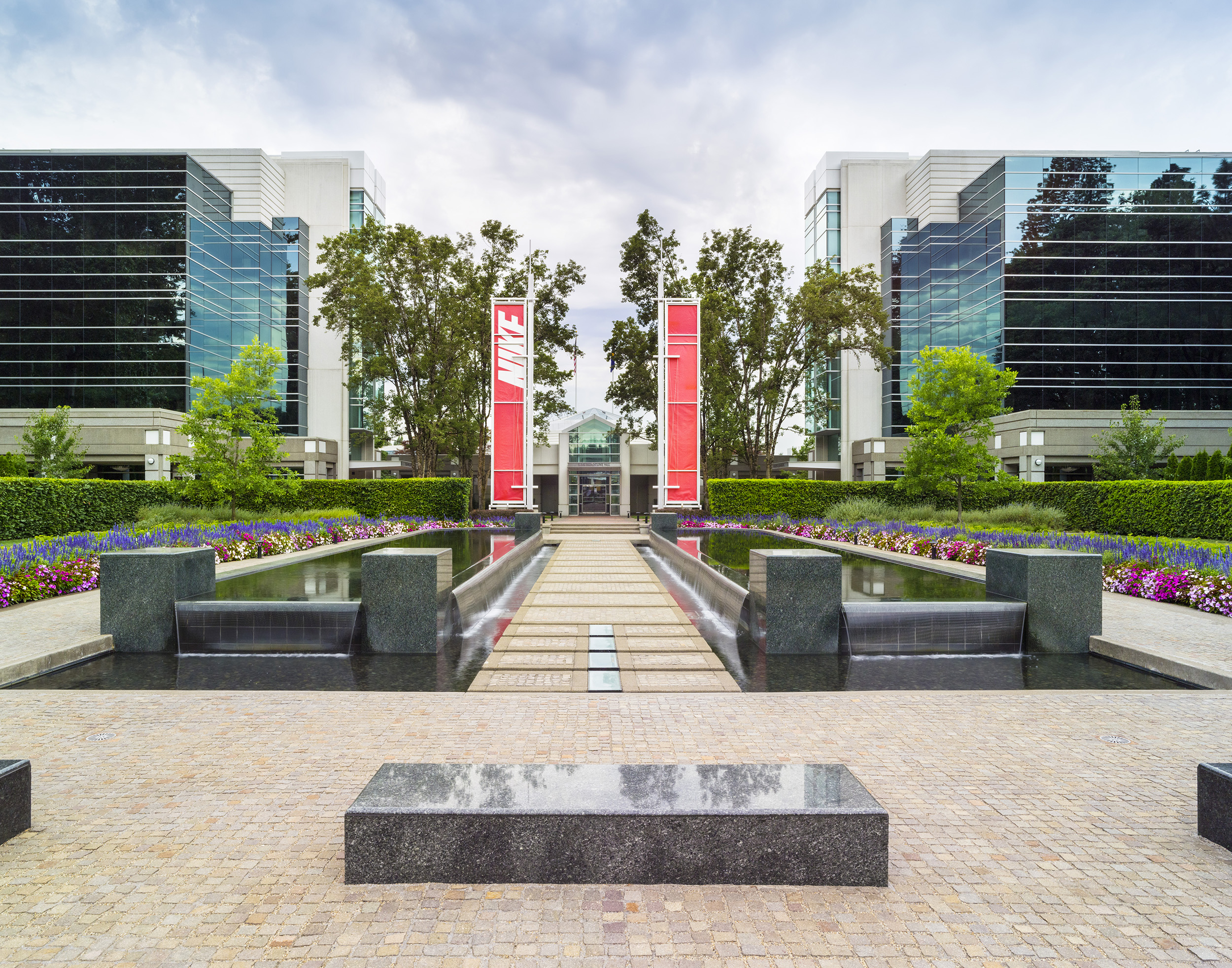 Nike's headquarters campus.