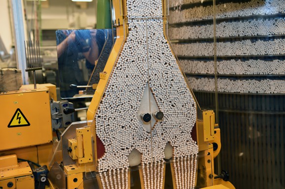 Cigarette production facility