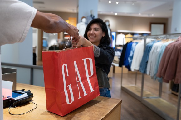 A GAP employee.