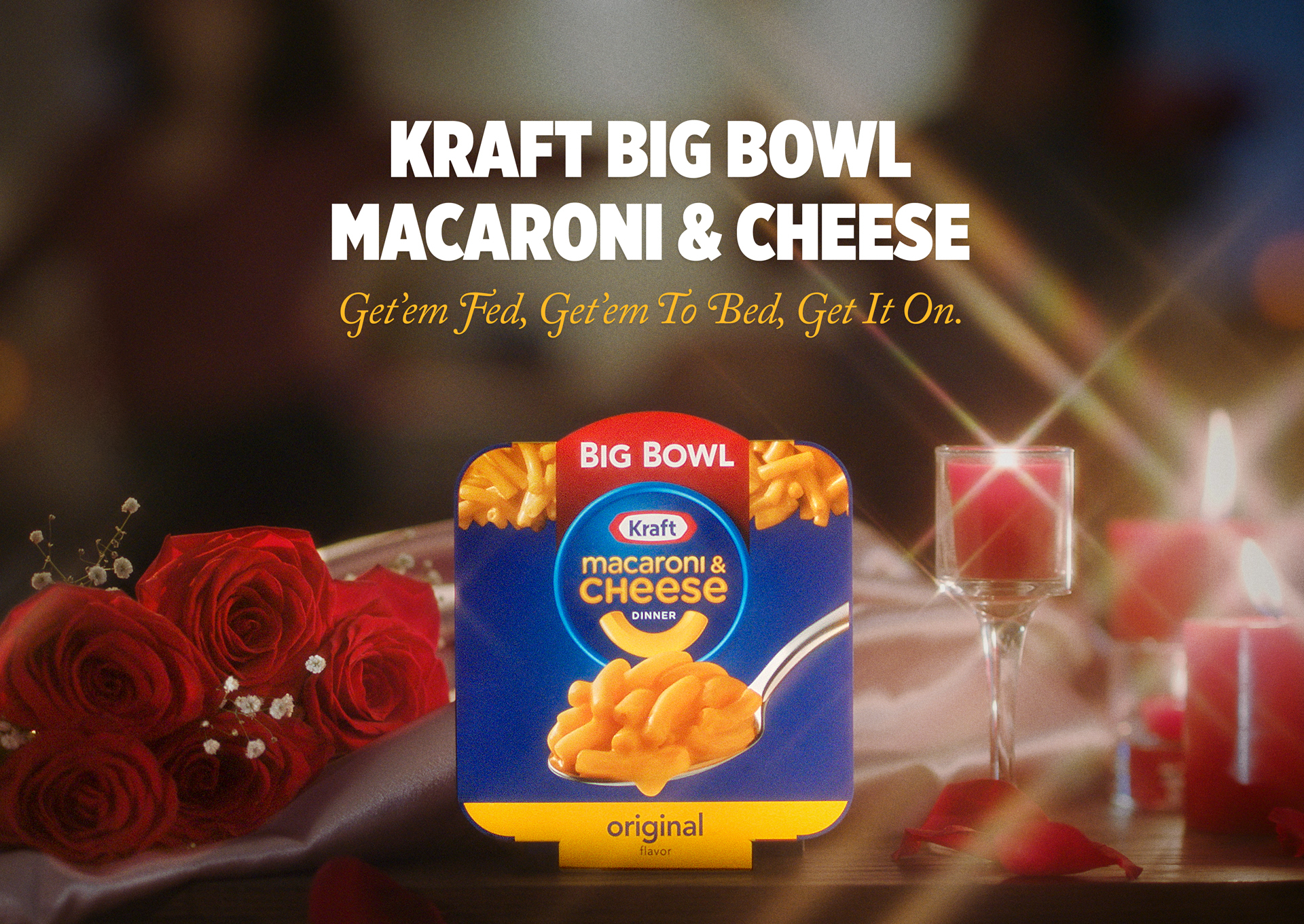 An ad for Kraft Big Bowl Macaroni & Cheese.