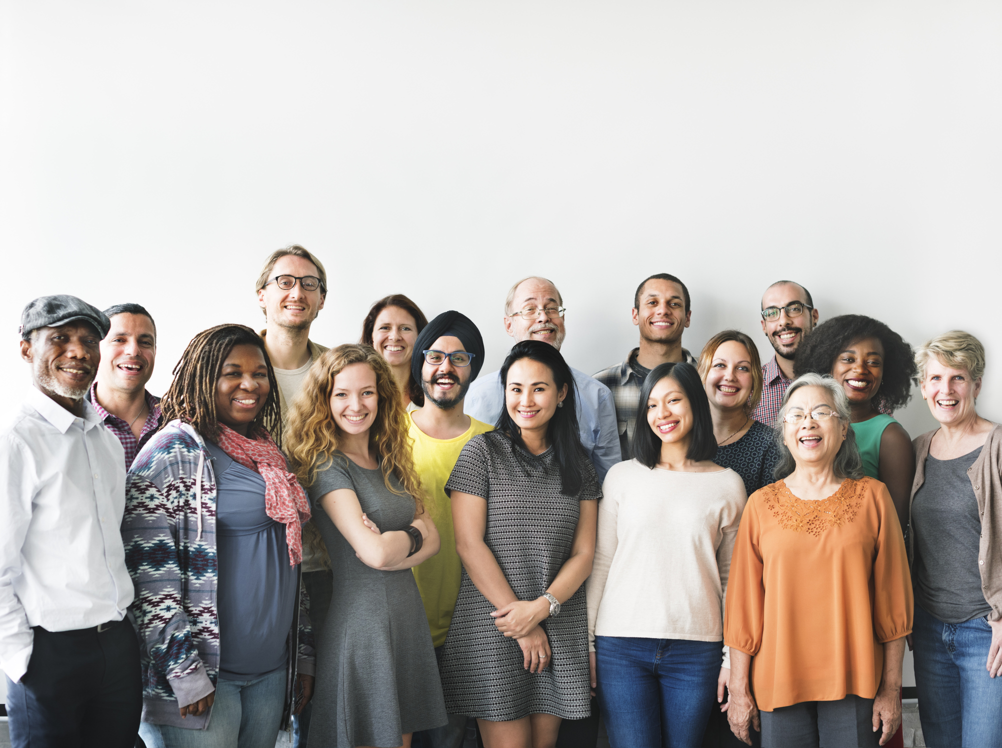 Group of people of various ages.