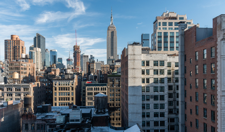 Manhattan (NYC) skyline.