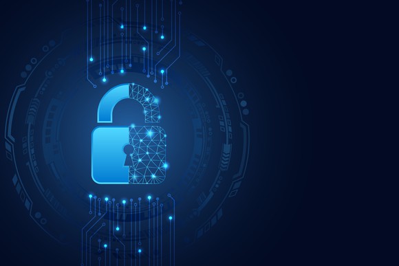 A lock icon.
