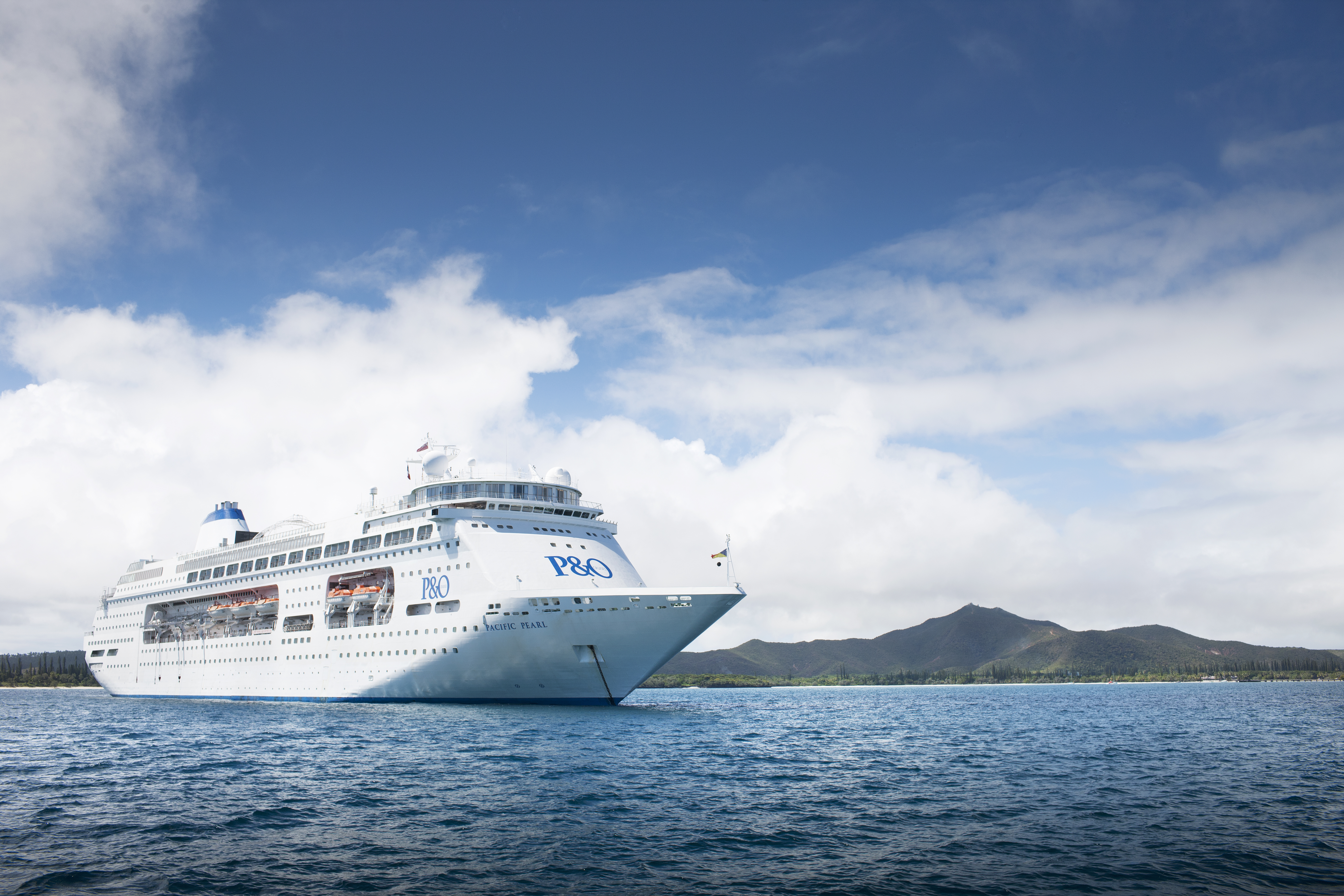 Carnival ship Pacific Pearl.