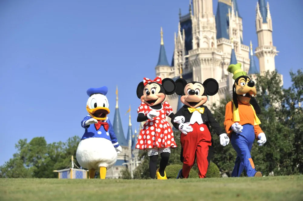 Disney characters.