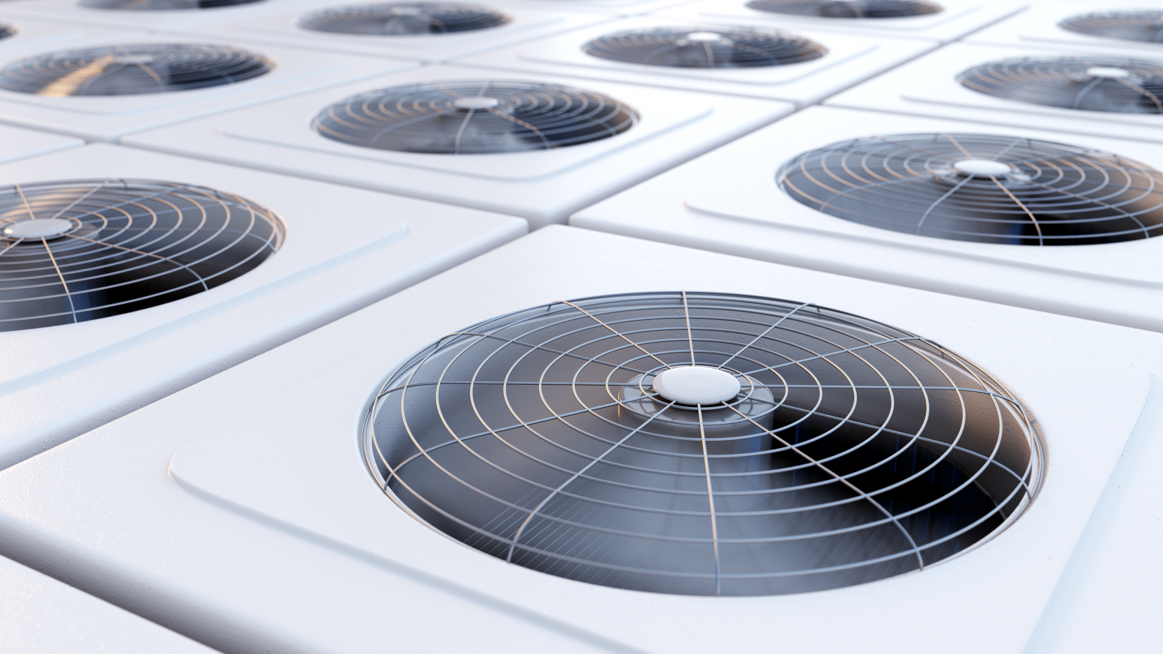 A collection of HVAC fans.