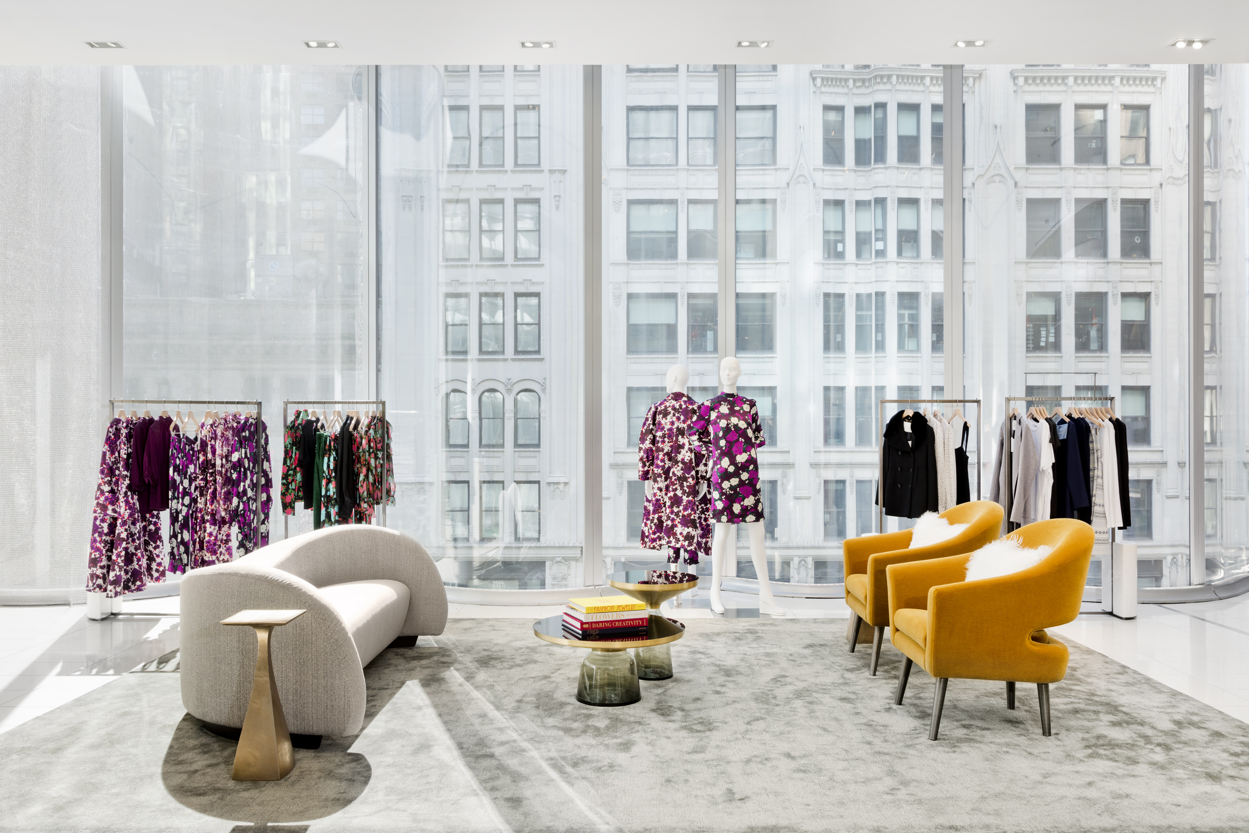 Inside of a Nordstrom shop.