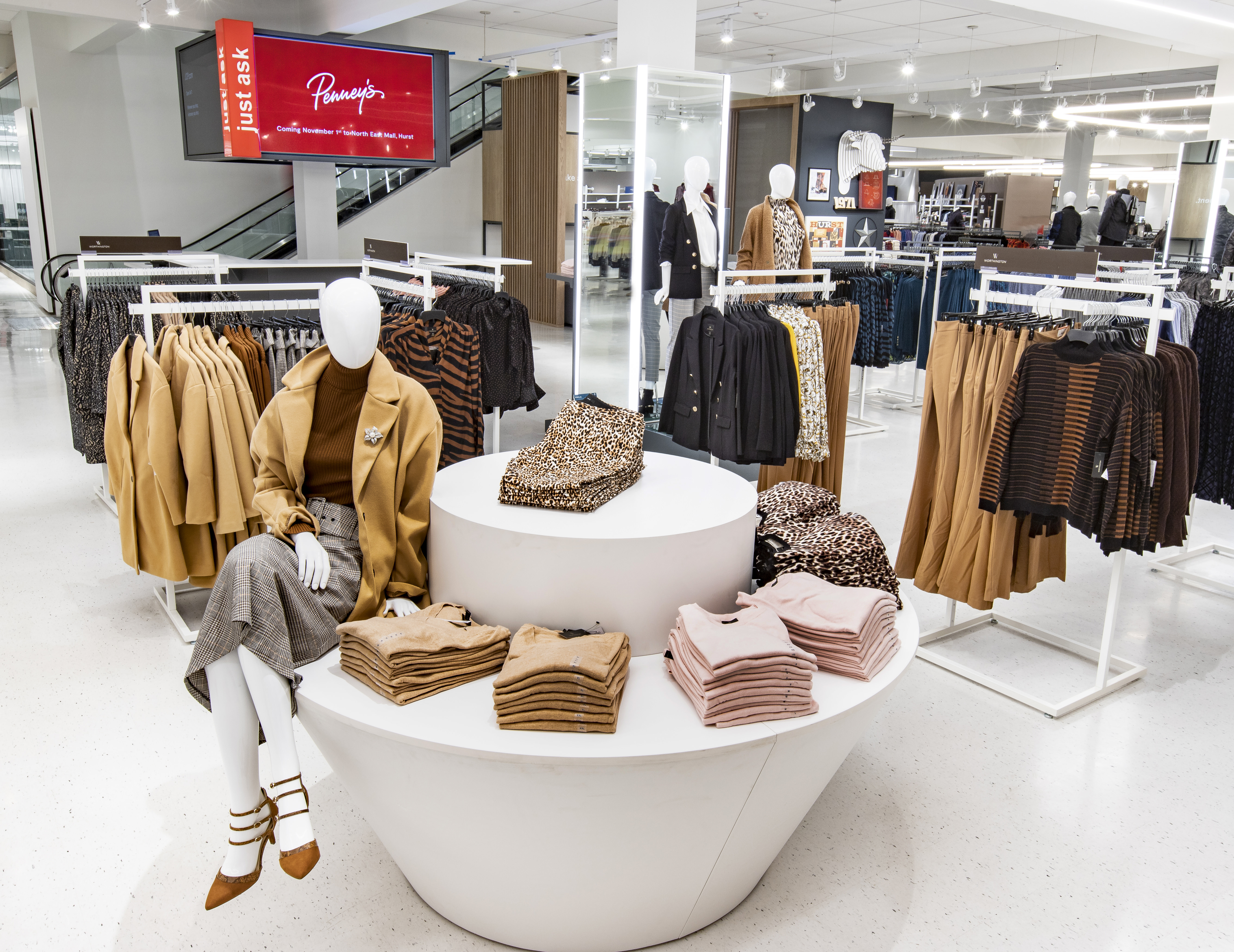 A JC Penney interior.