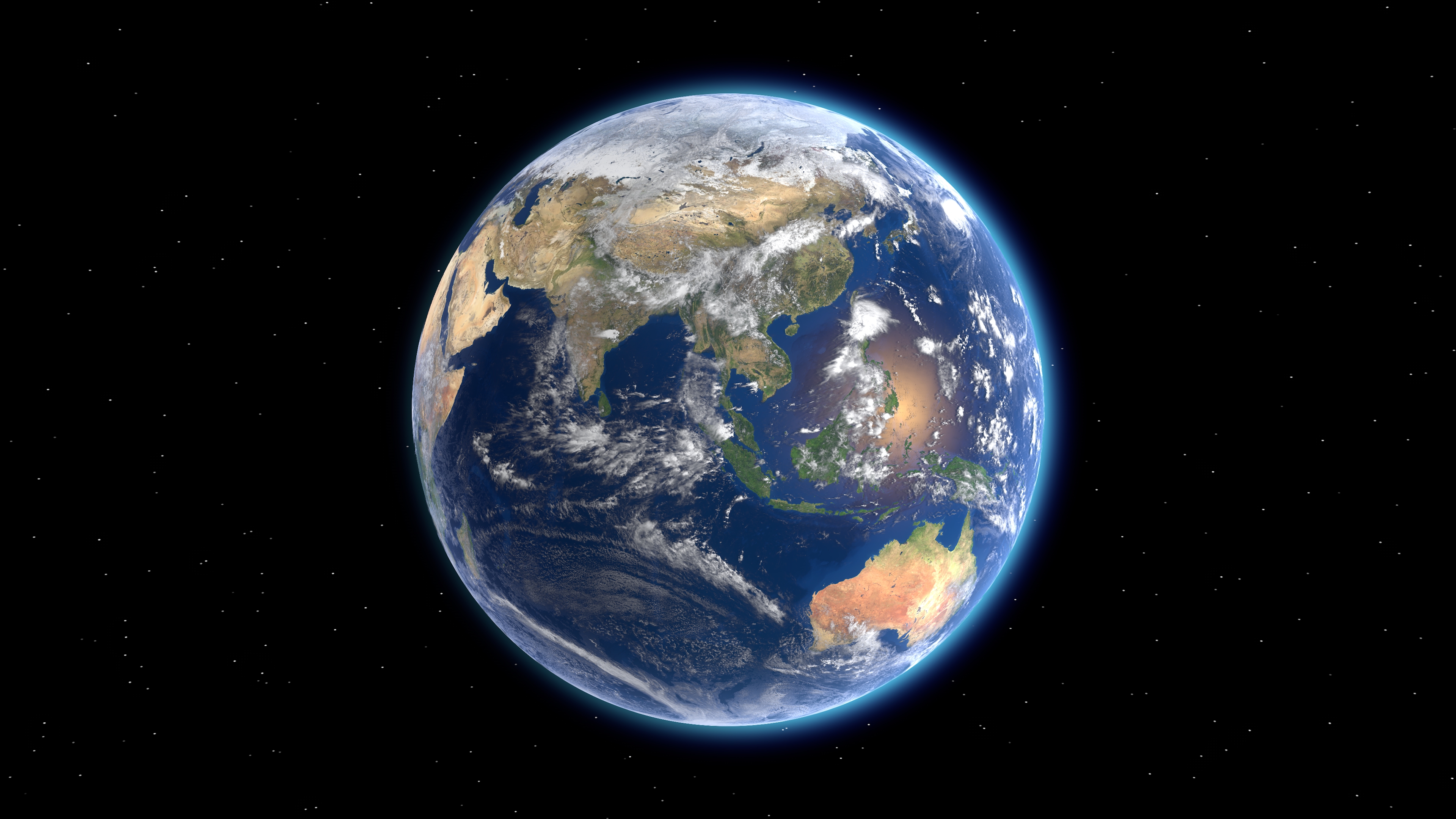 Earth as seen from space.