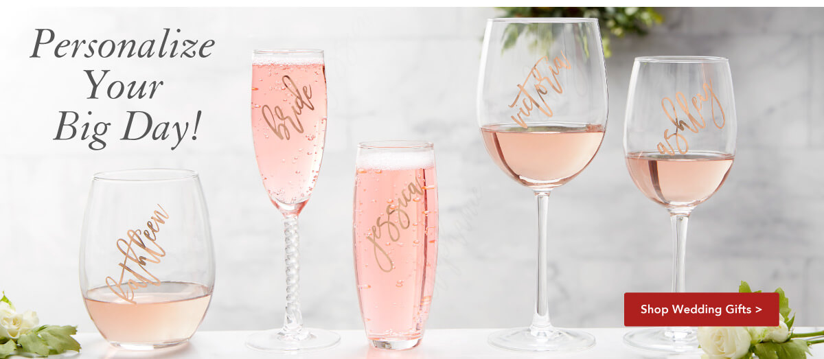 Personalized wine glases