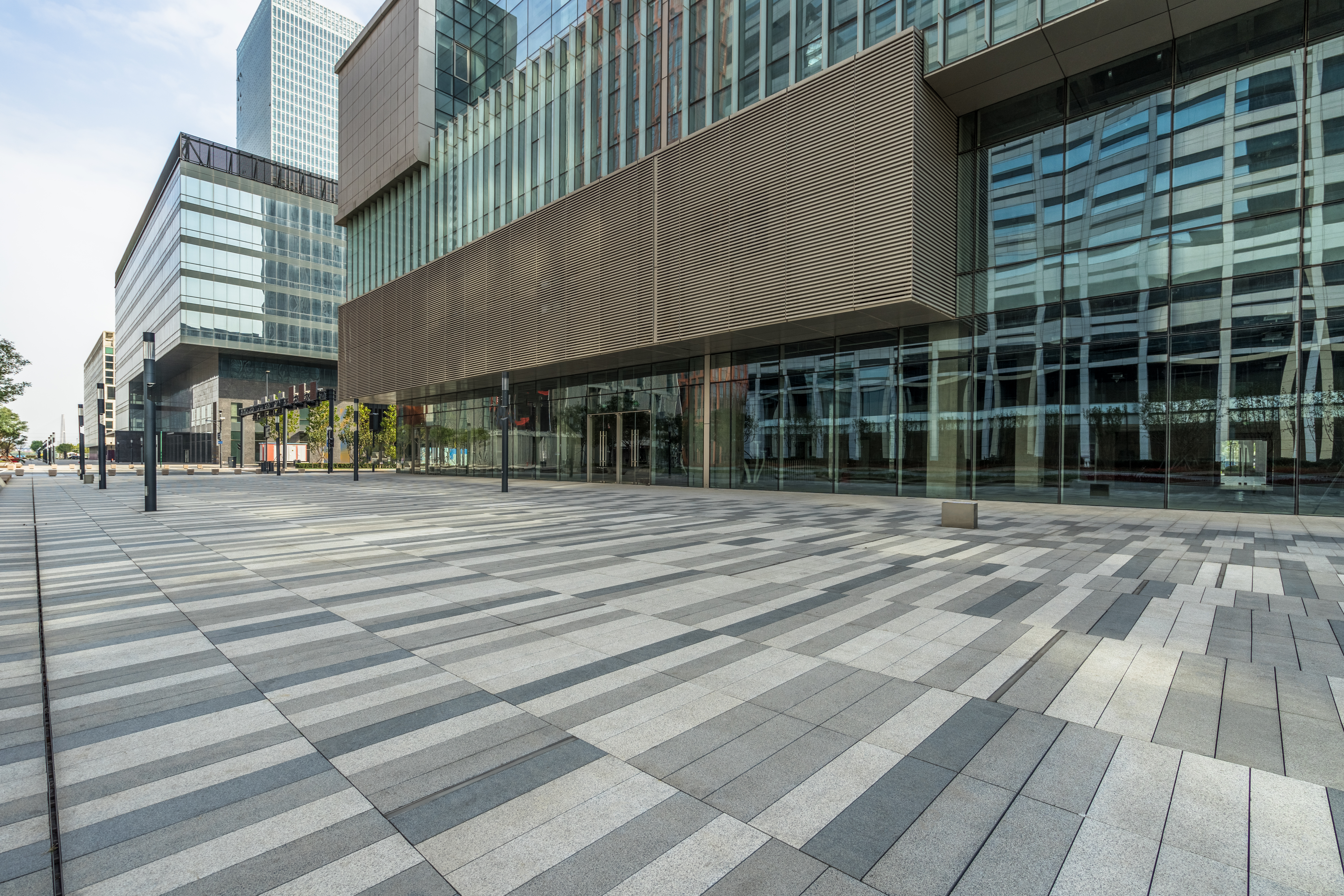 Modern office building